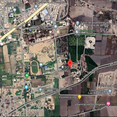 VENTA DE TERRENO DE 464.98 M2 EN SECTOR LA GARITA, PIMENTEL